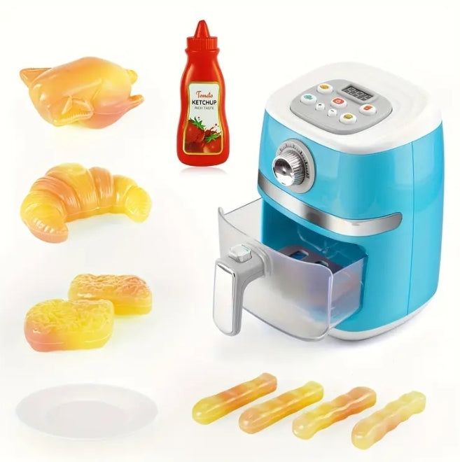 Kids Pretend Kitchen Air Fryer Play Set