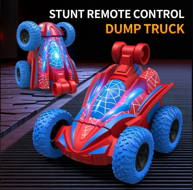 Stunt 360° Remote Control Dump Truck with LED Lights