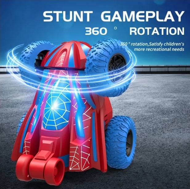 Stunt 360° Remote Control Dump Truck with LED Lights