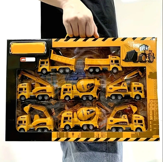 Mini Construction Excavator Truck Playset