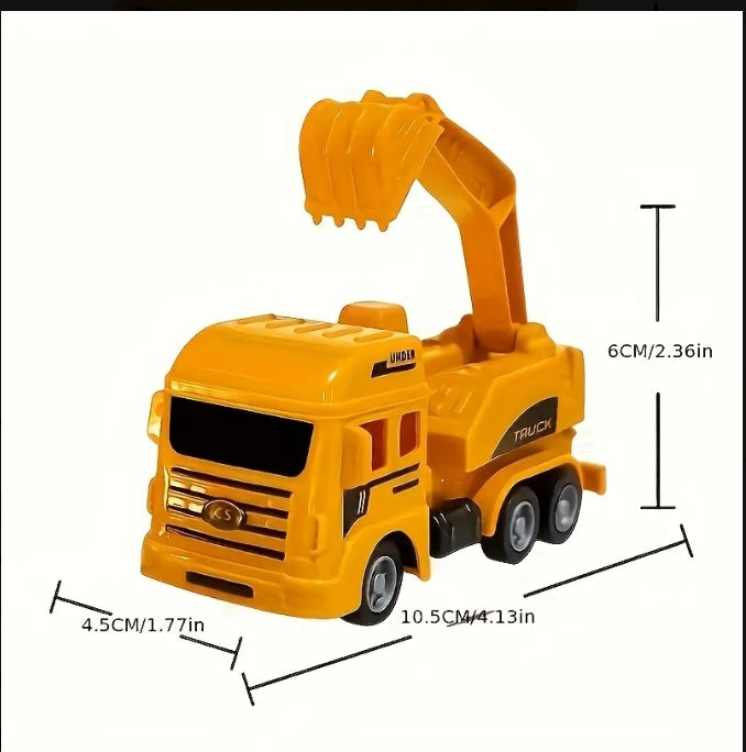 Mini Construction Excavator Truck Playset