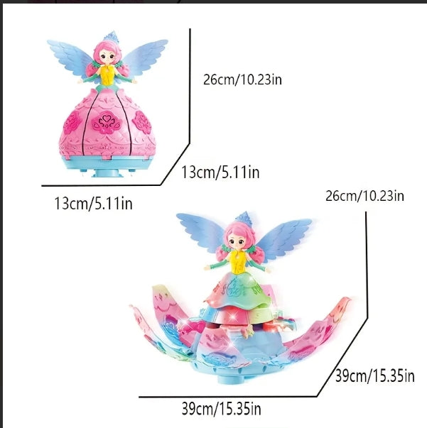 Magic Bloom Dancing Princess Light-Up Toy