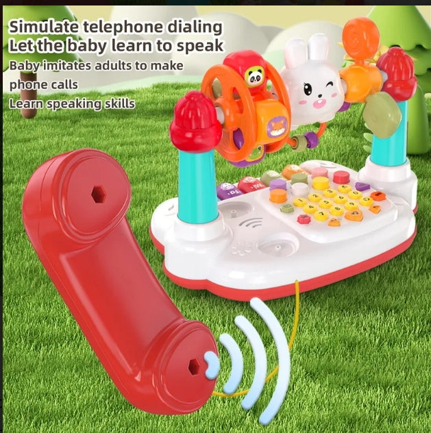 Musical Learning Activity Cube (Baby Piano & Phone Playset)