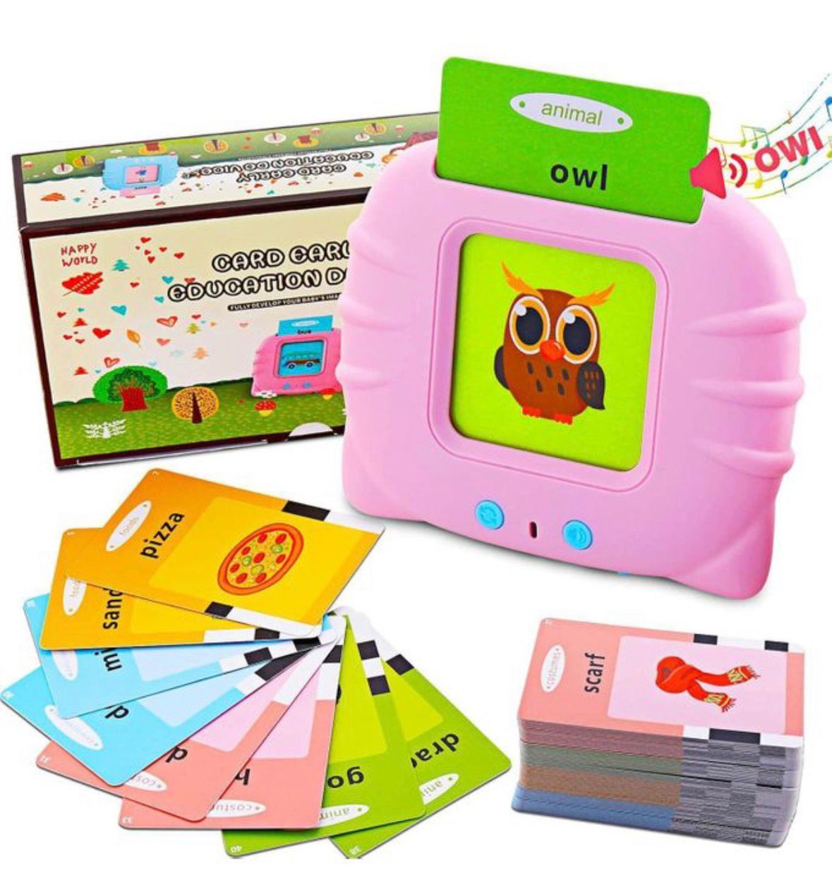 Talking Flash Cards Educational Learning Toy for Kids