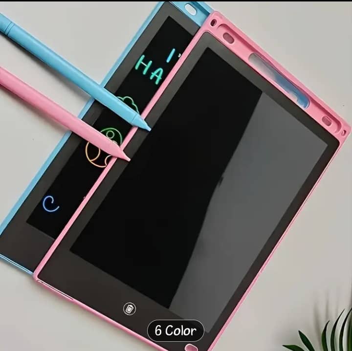 Reusable LCD Writing Tablet for Kids (8.2-Inch Digital Drawing & Learning Board)