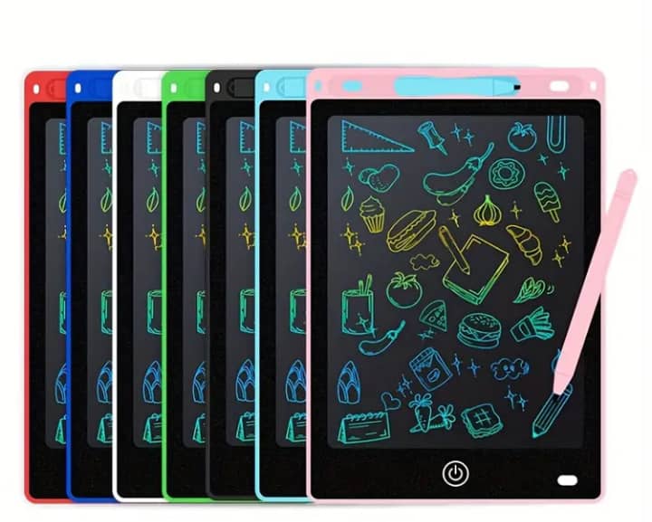 Reusable LCD Writing Tablet for Kids (8.2-Inch Digital Drawing & Learning Board)