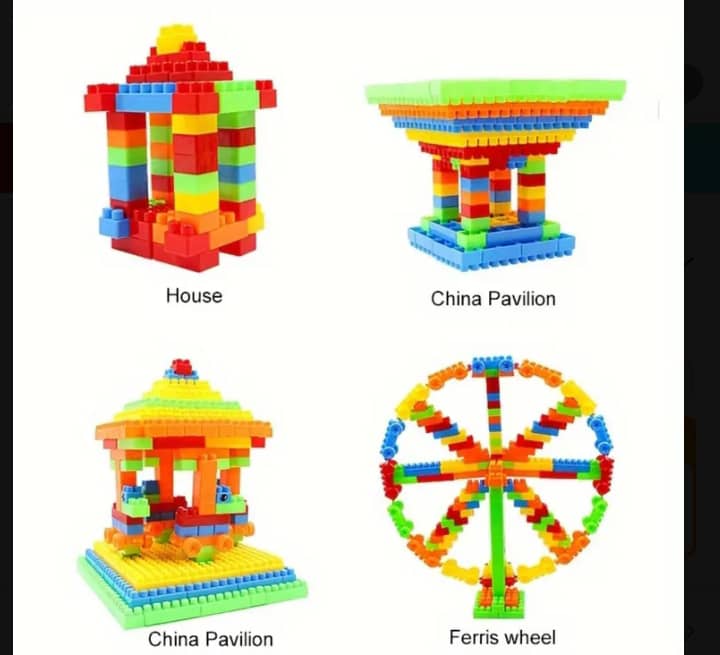 Colourful stacking  Building Blocks Set for Kids